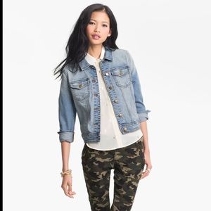 Nordstrom blue denim jean jacket size small